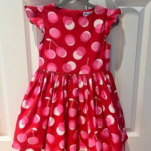 Jacadi brand cherry dress! Size 6 girls